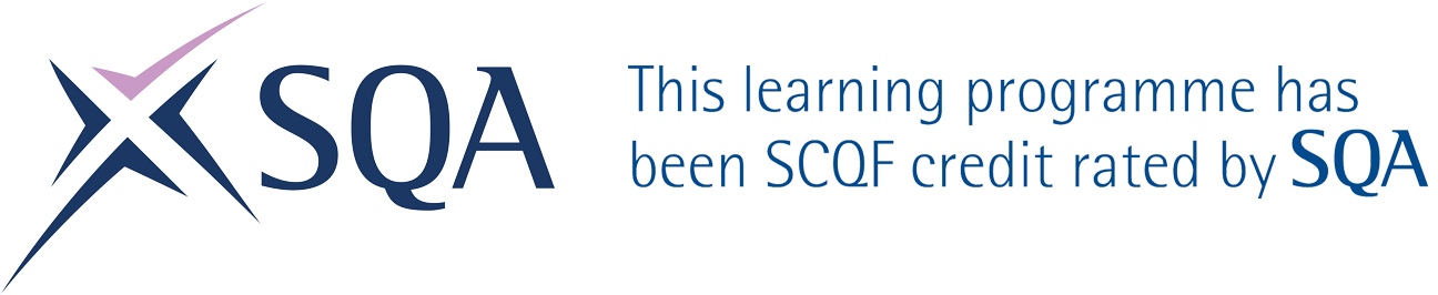 This learning programme has been SCQF credit rated by SQA